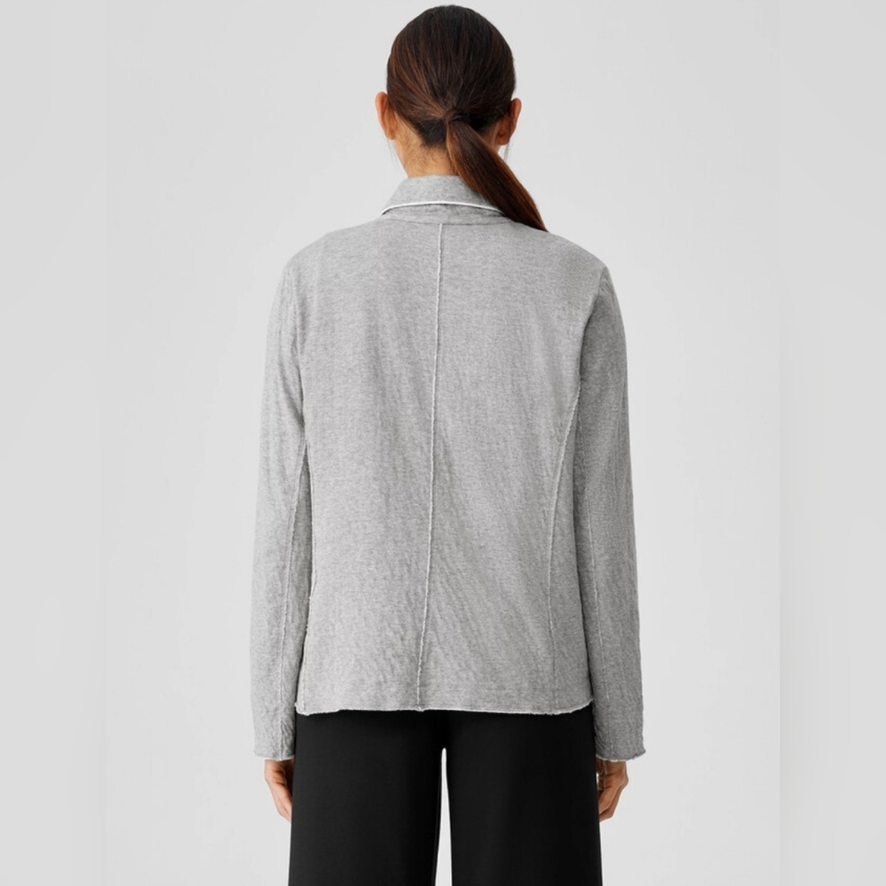 Eileen Fisher Cozy Cotton Jacket NWT - Picture 3 of 16